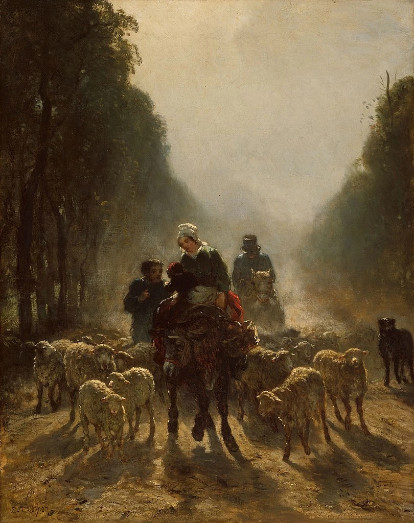 La strada verso il mercato - Art Institute of Chicago